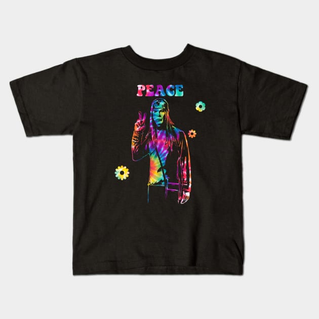 STAR TREK - Peace Hippie Kids T-Shirt by ROBZILLA